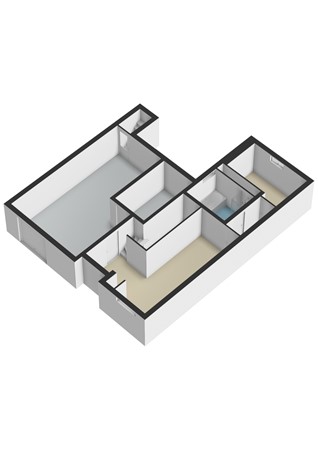 Plattegrond - Jacob Ruysdaelstraat 41, 6464 CC Kerkrade - Jacob Ruysdaelstraat 41 Kerkrade - Kelder - Souterrain 3D.jpg